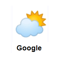Cloud Cover: Sun Behind Cloud on Google Android