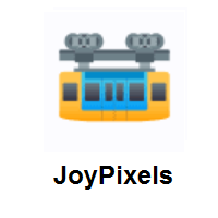 Suspension Railway on JoyPixels