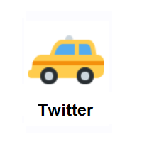 Taxi on Twitter Twemoji