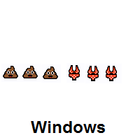 Three Times Pile of Poo and Three Times Bikini on Microsoft Windows