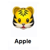 Tiger Face on Apple iOS