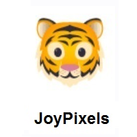 Tiger Face on JoyPixels