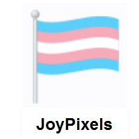 Transgender Flag on JoyPixels