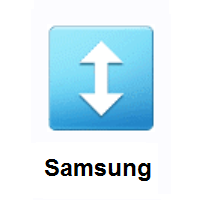 Up-Down Arrow on Samsung