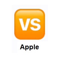 VS Button on Apple iOS