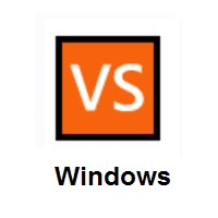 VS Button on Microsoft Windows