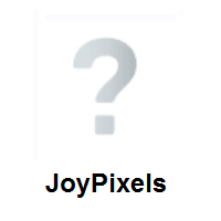 White Question Mark on JoyPixels