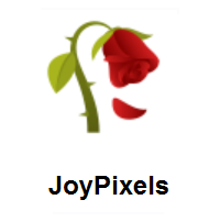 Wilted Flower on JoyPixels