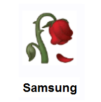 Wilted Flower on Samsung