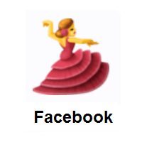 Woman Dancing on Facebook