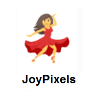 Woman Dancing on JoyPixels