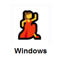 Woman Dancing on Microsoft Windows