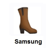 Woman’s Boot on Samsung