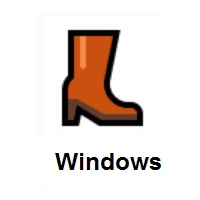 Woman’s Boot on Microsoft Windows