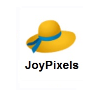Woman’s Hat on JoyPixels
