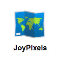 World Map on JoyPixels
