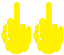 Double Middle Finger: Small