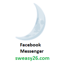 Crescent Moon on Facebook Messenger 1.0