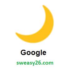 Crescent Moon on Google Android 5.0