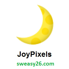 Crescent Moon on JoyPixels 4.0