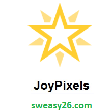Glowing Star on JoyPixels 2.0