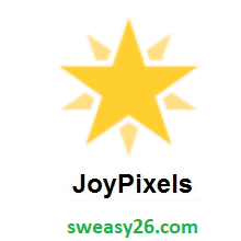 Glowing Star on JoyPixels 2.1