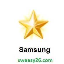 Glowing Star on Samsung TouchWiz 7.0