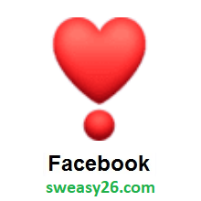 Heart Exclamation on Facebook 3.0