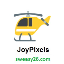 Helicopter on JoyPixels 2.0