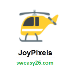 Helicopter on JoyPixels 2.1