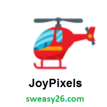 Helicopter on JoyPixels 3.0