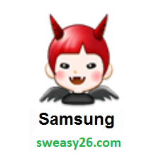 Angry Face With Horns on Samsung TouchWiz 7.0