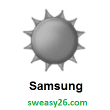 Sun on Samsung TouchWiz 7.0