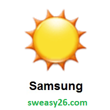 Sun on Samsung Experience 8.0