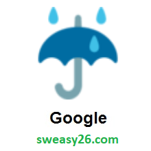 Umbrella With Rain Drops on Google Android 5.0