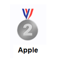 2nd Place Medal on Apple iOS