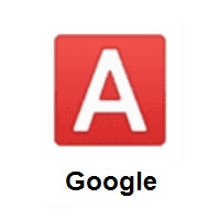 A Button (Blood Type) on Google Android