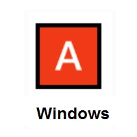 A Button (Blood Type) on Microsoft Windows