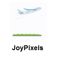 Airplane Departure on JoyPixels