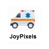 Ambulance on JoyPixels