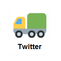 Articulated Lorry on Twitter Twemoji
