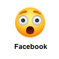 Astonished Face on Facebook