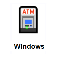 ATM Sign on Microsoft Windows