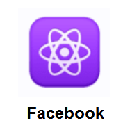 Atom Symbol on Facebook