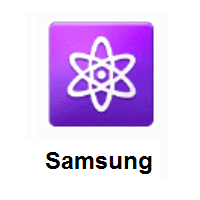 Atom Symbol on Samsung