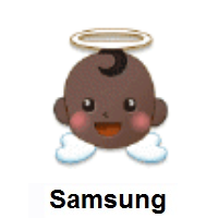 Baby Angel: Dark Skin Tone on Samsung
