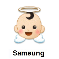 Baby Angel: Light Skin Tone on Samsung