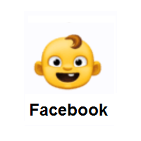 Infant: Baby Face on Facebook