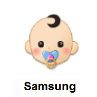 Baby Face: Light Skin Tone on Samsung