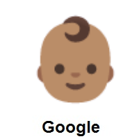 Baby Face: Medium Skin Tone on Google Android
